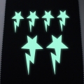 Glow In The Dark Chuyển Nhiệt Sticker 