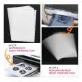 In phun chống thấm nước trong suốt Polyester Pet Film cuộn A3 A4 cho in lụa tĩnh điện 