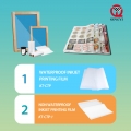 Nhà máy QINGYI bán buôn màng phun PET chống thấm nước trong suốt cho in lụa dương 