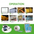 In phun chống thấm nước trong suốt Polyester Pet Film cuộn A3 A4 cho in lụa tĩnh điện 