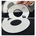 Bán buôn tùy chỉnh ủi trên chữ số màu 3D đổ xô tự làm logo chuyển nhiệt nhãn dán in nhãn cho quần áo may mặc 